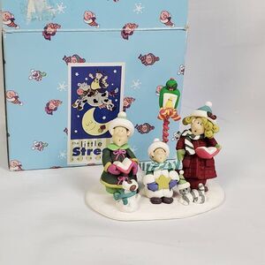 1999 The Little Street Collection "The Christmas Carolers" Figurine by Elayne Wa